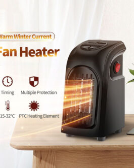 Winter Air Heater Fan Heater Electric Home Heaters Mini Room Air Wall Heater Ceramic Heating Warmer Fan For Home Office Camping